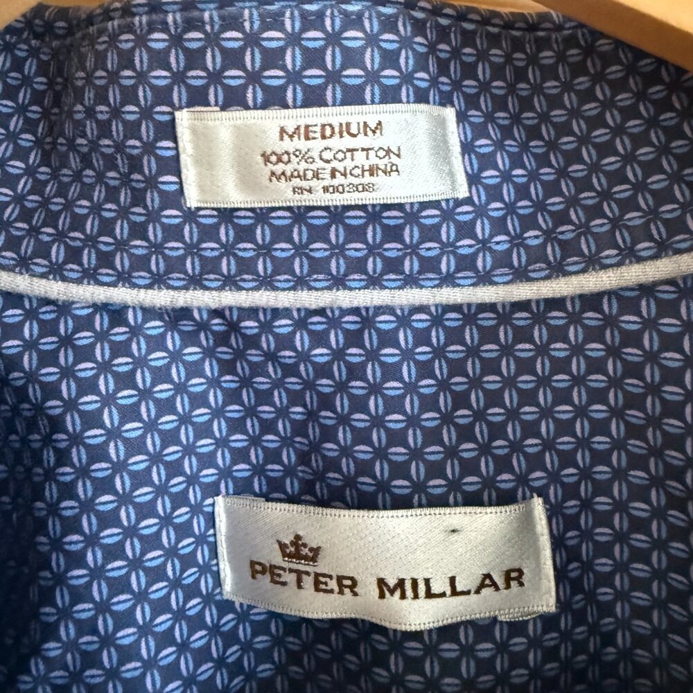 Peter Millar Performance Button-Down, Size Medium - image 4